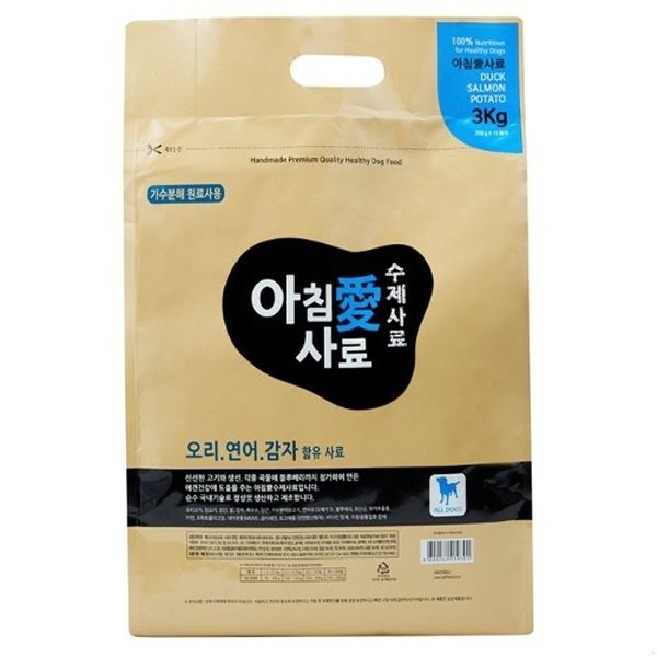 (현대Hmall) 아침애사료 오리연어감자 3kg