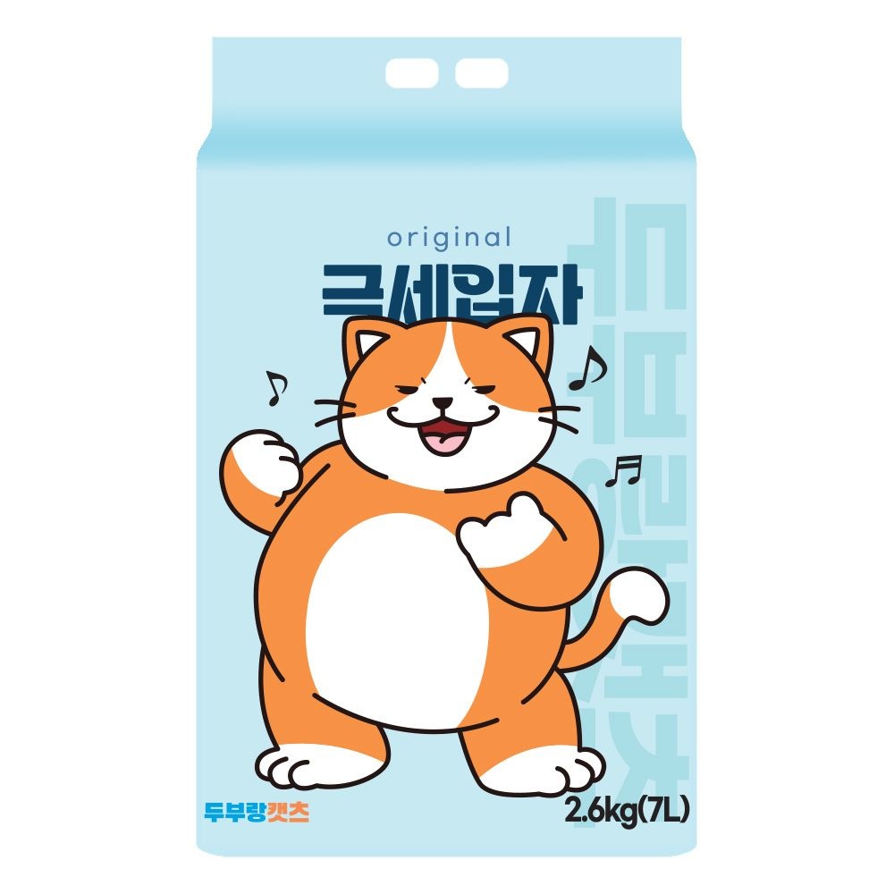 (현대Hmall) 두부랑캣츠 극세입자 7L/고양이모래 응고 탈취 30%UP