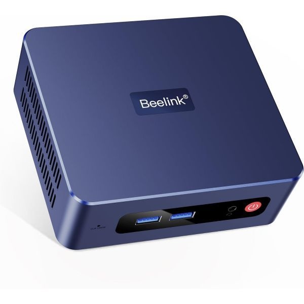 Beelink [해외] Beelink 비링크 Ser5 MAX 미니 PC AMD Ryzen7 6800U 최대 4.7GHz 8C 16T 24GB LPDDR5 500GB PCle4.0 SSD 4K 트리플 디스플레이 2.5GB LAN WiFi6