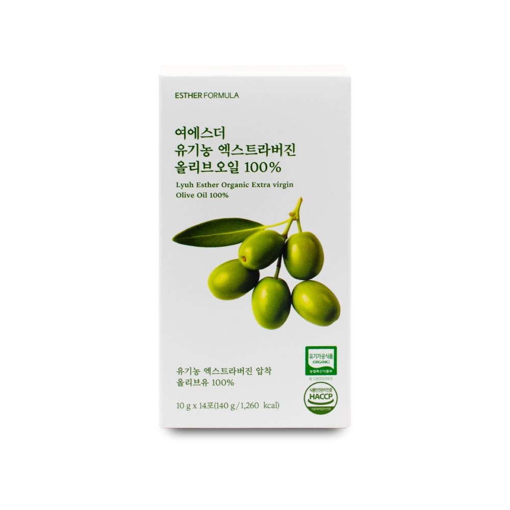 에스더포뮬러 여에스더 유기농 엑스트라버진 올리브오일 100% 10g x 14포 X 1박스 I