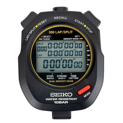 ソソダムセイコー ストップウォッチ 100M防水 スイミング 水上スポーツ用超単位時計（S141）タイマー時計超時計ストップウォッチデジタルス