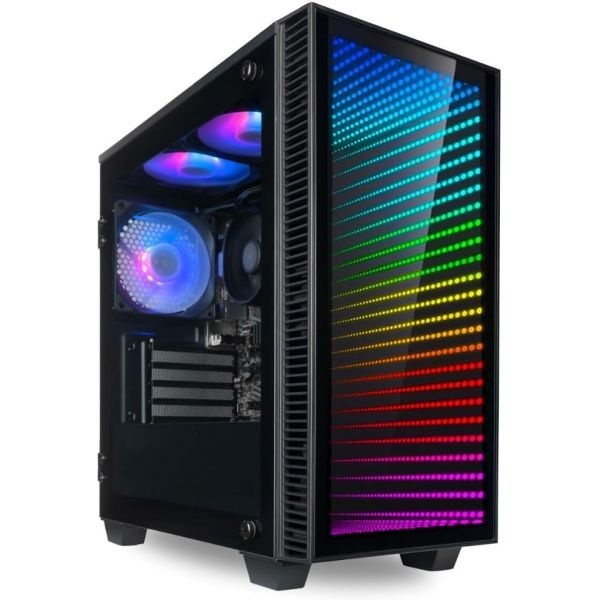 Computer Upgrade King [해외] 컨티넘 마이크로 학생용 데스크탑 AMD 라이젠 7 5700G 라데온 그래픽 32GB RAM 1TB Gen4 NVMe SSD 보급형 PC Windows 11 Pro 3년