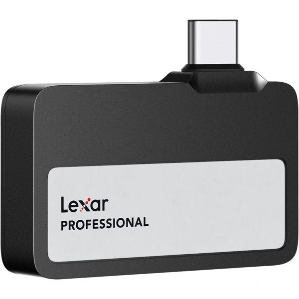 [해외] Lexar 렉사 Professional Go USB 3.2 Gen 2 Type C 휴대용 SSD 블랙 1TB 293126