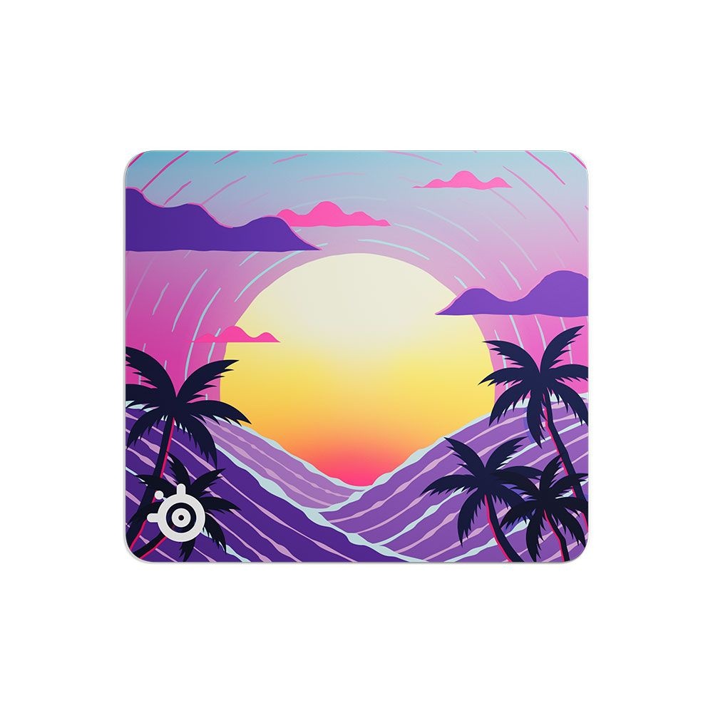 스틸시리즈 스틸시리즈 QcK Neon Sunset 게이밍 마우스패드, L