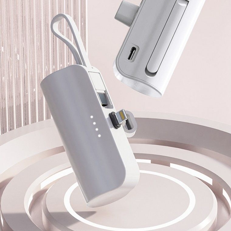 휴대용 소형 스마트폰 보조 배터리 500mAh 핸드폰 충전 미니 밧데리 C타입 외출