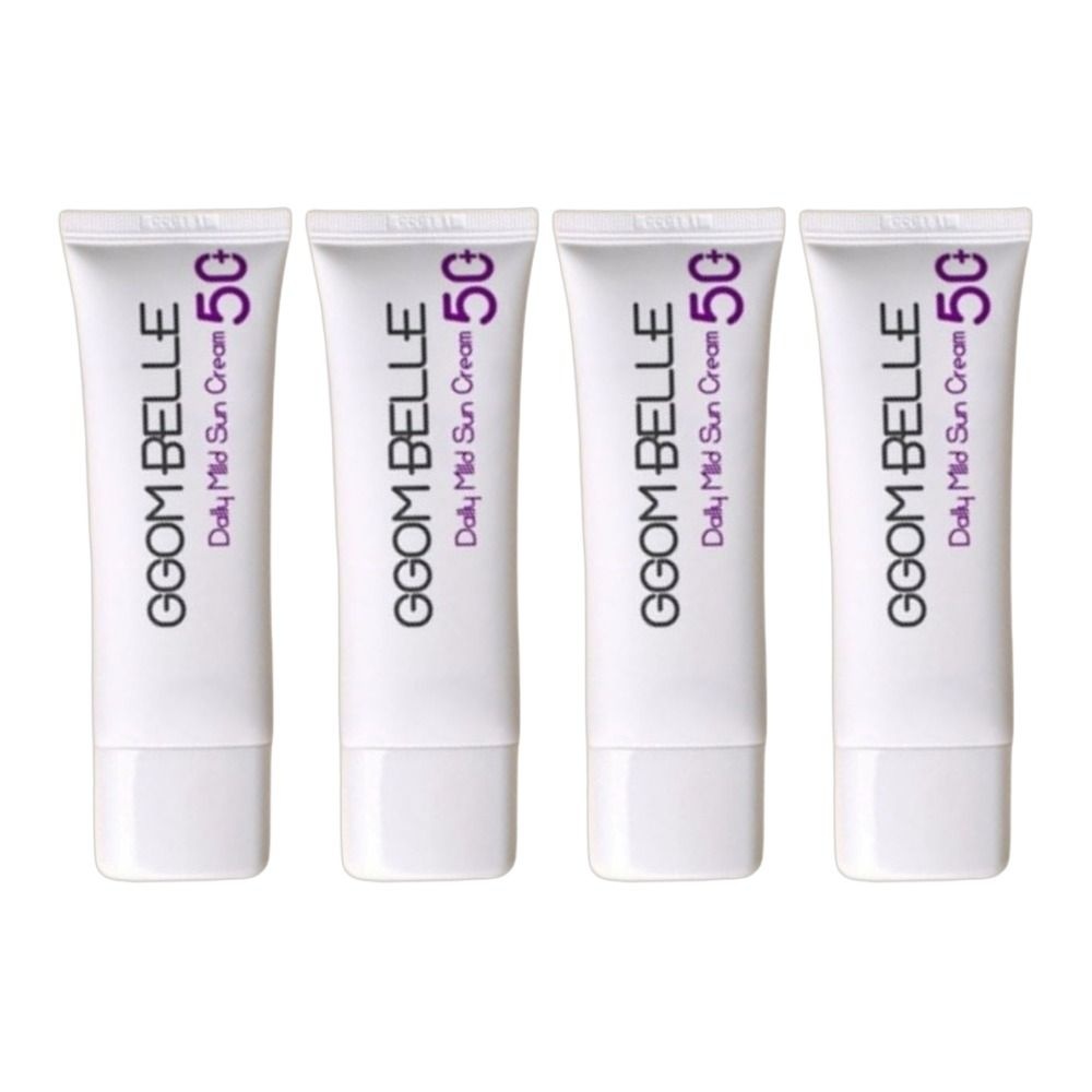 (주)나투젠 꼼벨르 톤업 데일리 마일드 선크림 50g 4개 서핑 백탁없는 SUNSCREEN 선크림