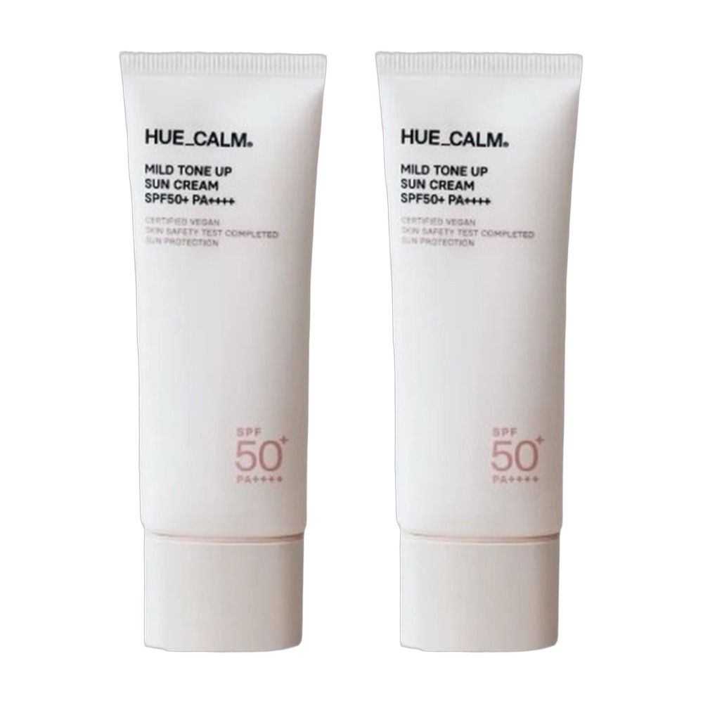 (주)한국콜마 휴캄 촉촉한 마일드 톤업 선크림 40ml 2개 쿨링 발림성좋은 홈쇼핑 서핑 순한 선크림