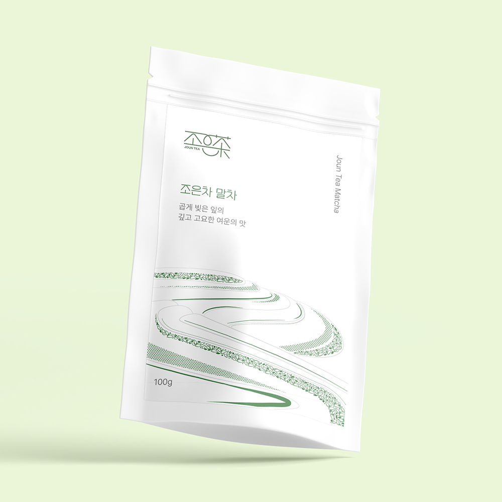 [조은차] 하동 프리미엄 유기농 말차 100g