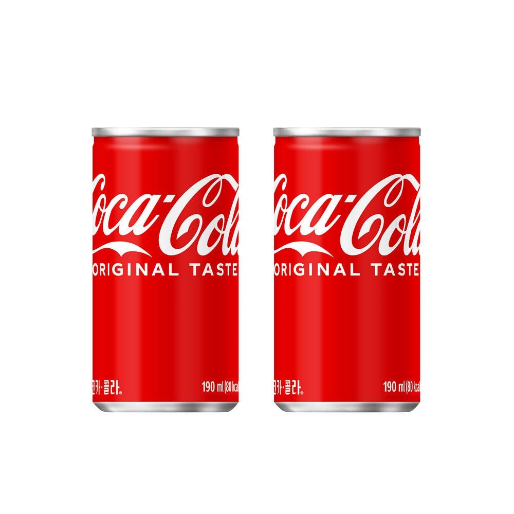 코카콜라 코카-콜라 CAN 190ml 60개(2x30입)