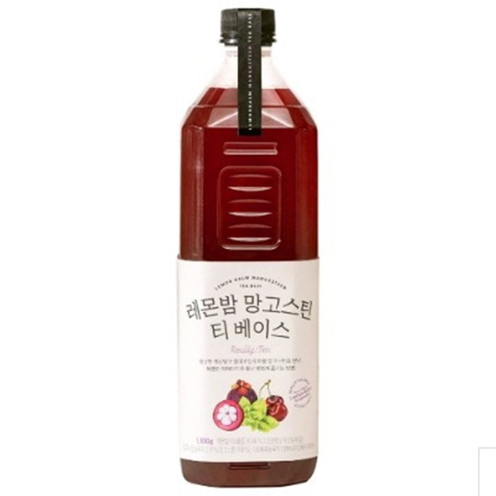 룩아워티 레몬밤 망고스틴 베이스 1.3kg 카페 간편 음료원액