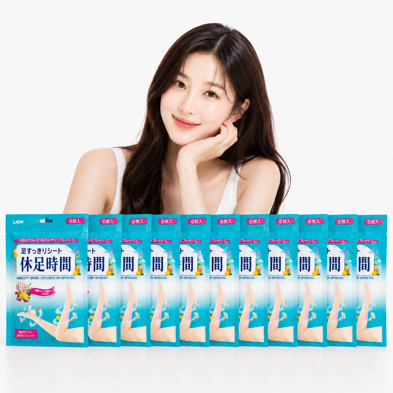 휴족시간 쿨링시트 6매입x12개 / 총72매