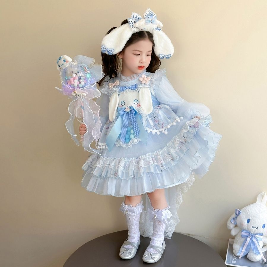 여자 코스튬 할로윈 시나모롤 산리오 드레스