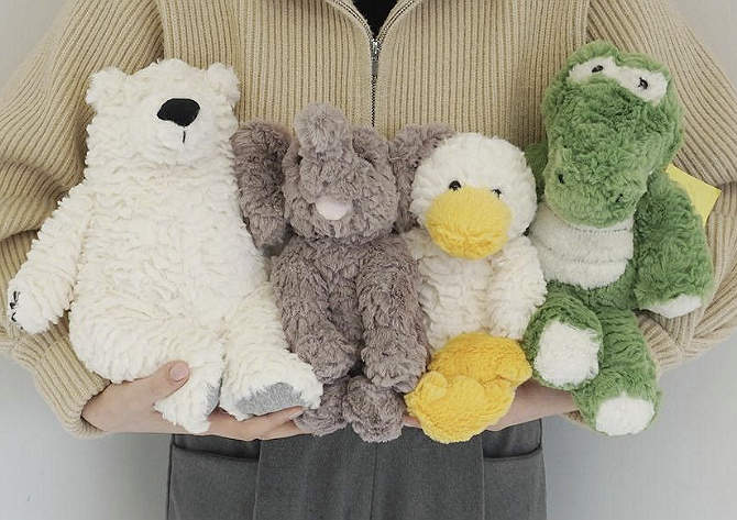 애착 인형 안고자는 동물인형 곰 공룡 오리 수면 쿠션