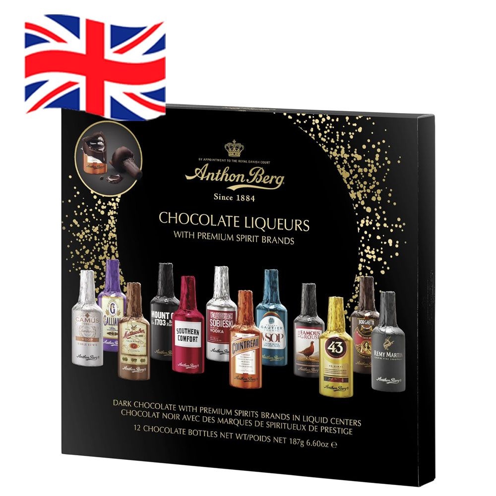 12개입 187G 안톤버그 초콜렛 리큐어 , Anthon Berg Chocolate Liqueurs