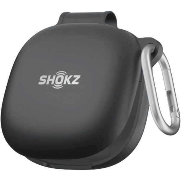[해외] SHOKZ 샥즈 OpenFit 2 헤드폰 충전 케이스용 보호 커버 블랙 방수 내구성 긁힘 방지 경량 플라스틱 케이스는 포함되지