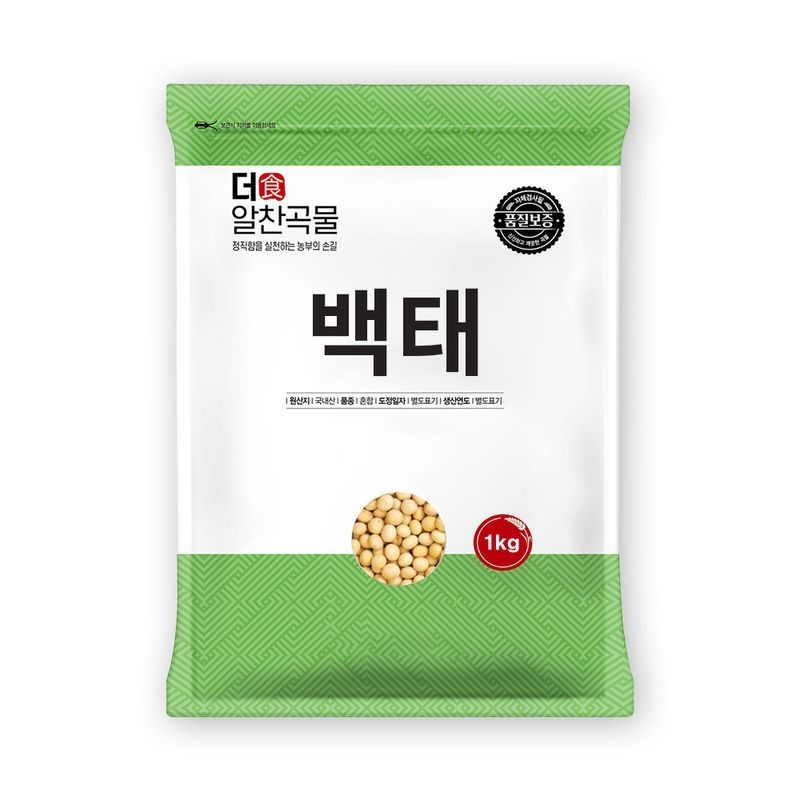 대한농산 [더알찬곡물] 국산 백태 1kg 메주콩