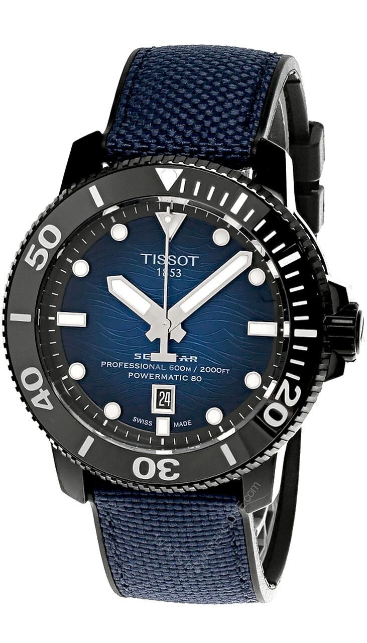[해외] Tissot 티쏘 씨스타 2000 프로페셔널 파워매틱 80 남성용 시계 T1206073704100 609442