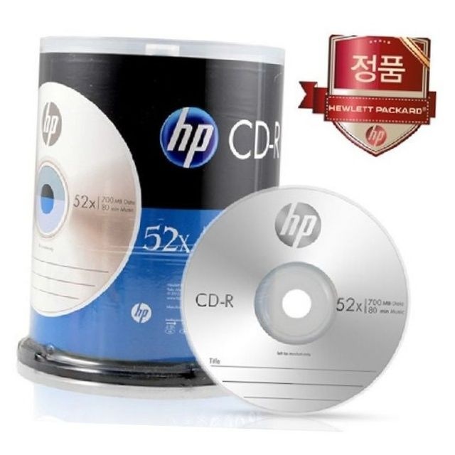 데이터 백업용 공cd-r 700mb 80분 대용량 저장 벌크 100p 공씨디 데이터저장