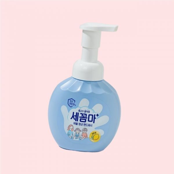 엘지생활건강 세꼼마 버블 핸드워시 레몬 250ml 4754521