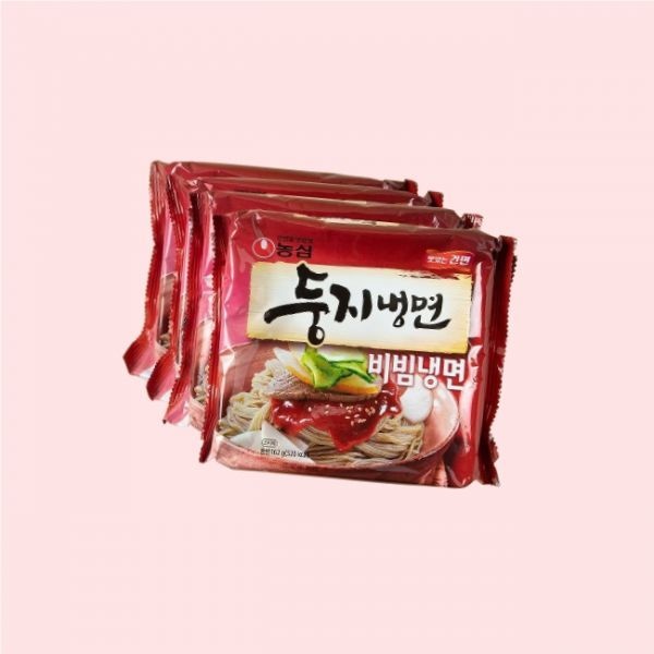 농심 농심 둥지냉면 비빔냉면 162gx4입 4612643