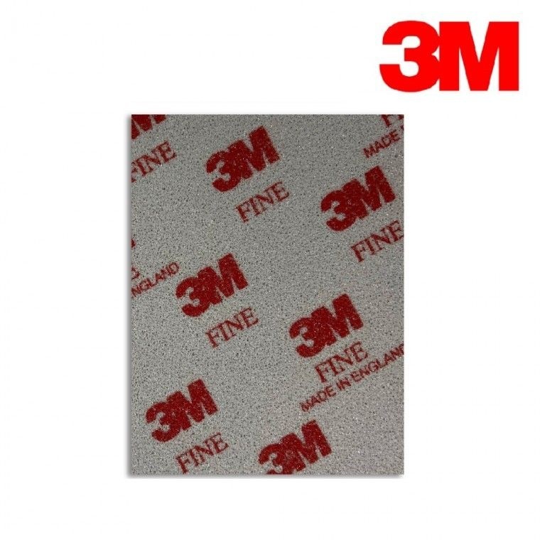 3M 02604 소프트백 페파 사포 샌딩스펀지 파인 거친연마