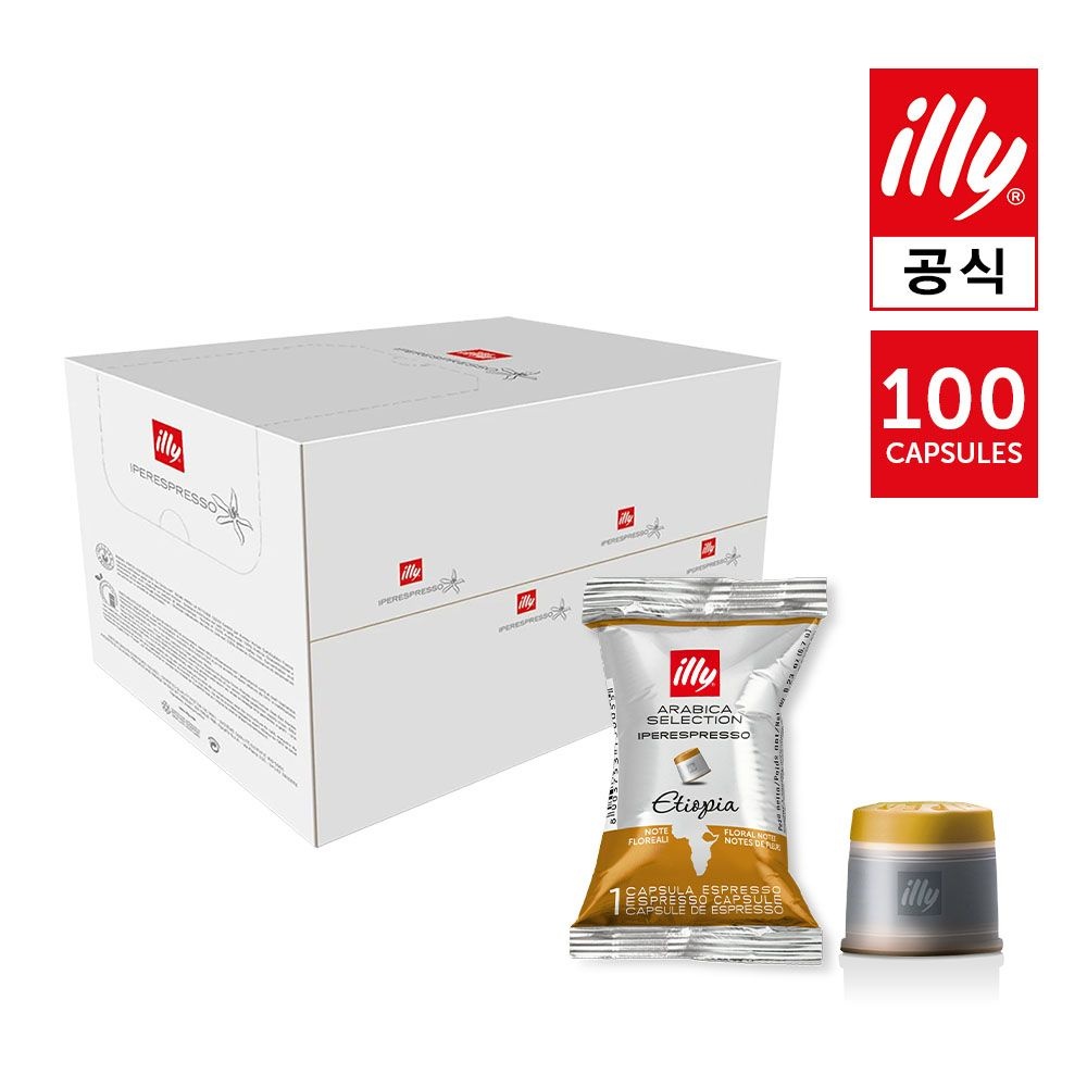 일리 [4,000P 추가 지급][일리] 싱글 플로우팩 [에티오피아] 100개입 일리캡슐커피 외 11종