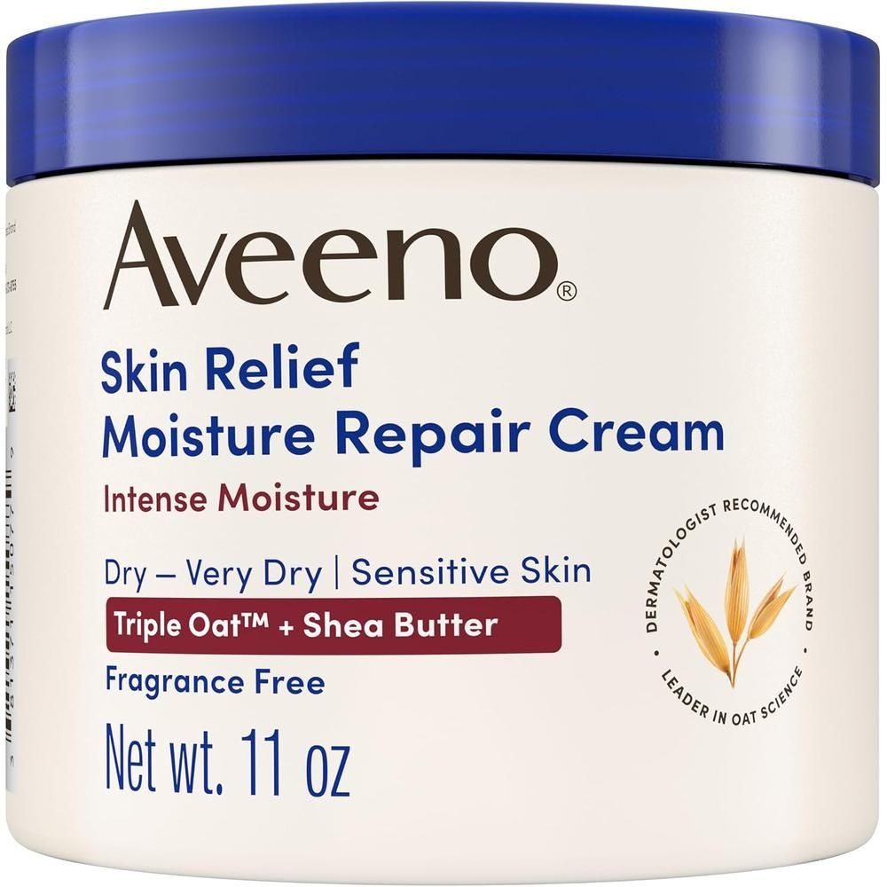 Aveeno [해외] Aveeno 아비노 스킨 릴리프 모이스처 리페어 바디 크림 312g