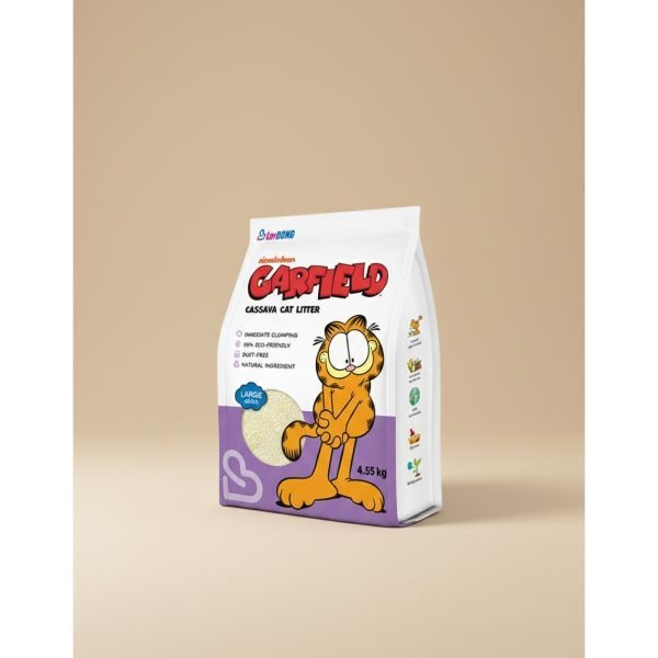 [오늘출발] 가필드 카사바모래 보라(굵은 입자) 4.55kg x 3개 4885855