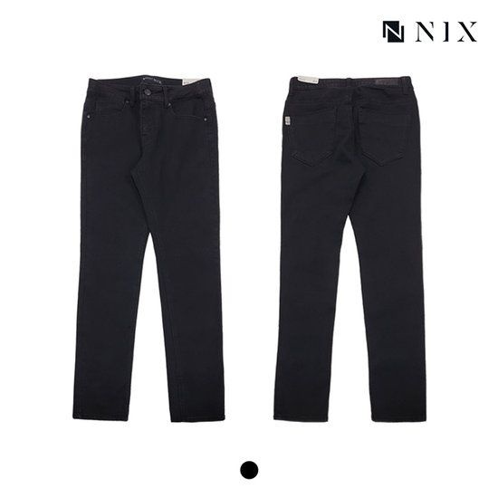 NIX남 BLACK RAW 인밴딩 뉴슬림 데님FNARDDN105P