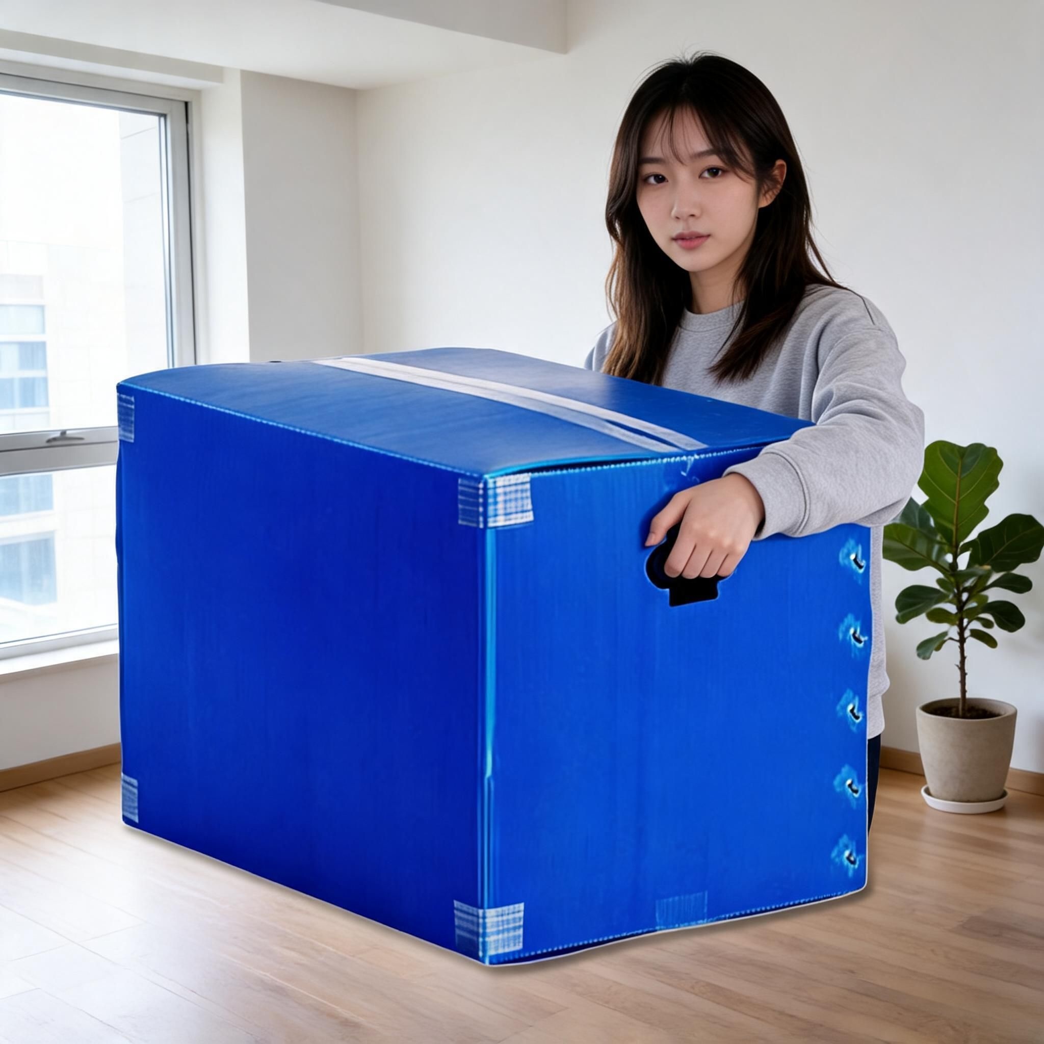이사박스 리빙박스 수납정리함 포장이사용품 이삿짐정리 보관함