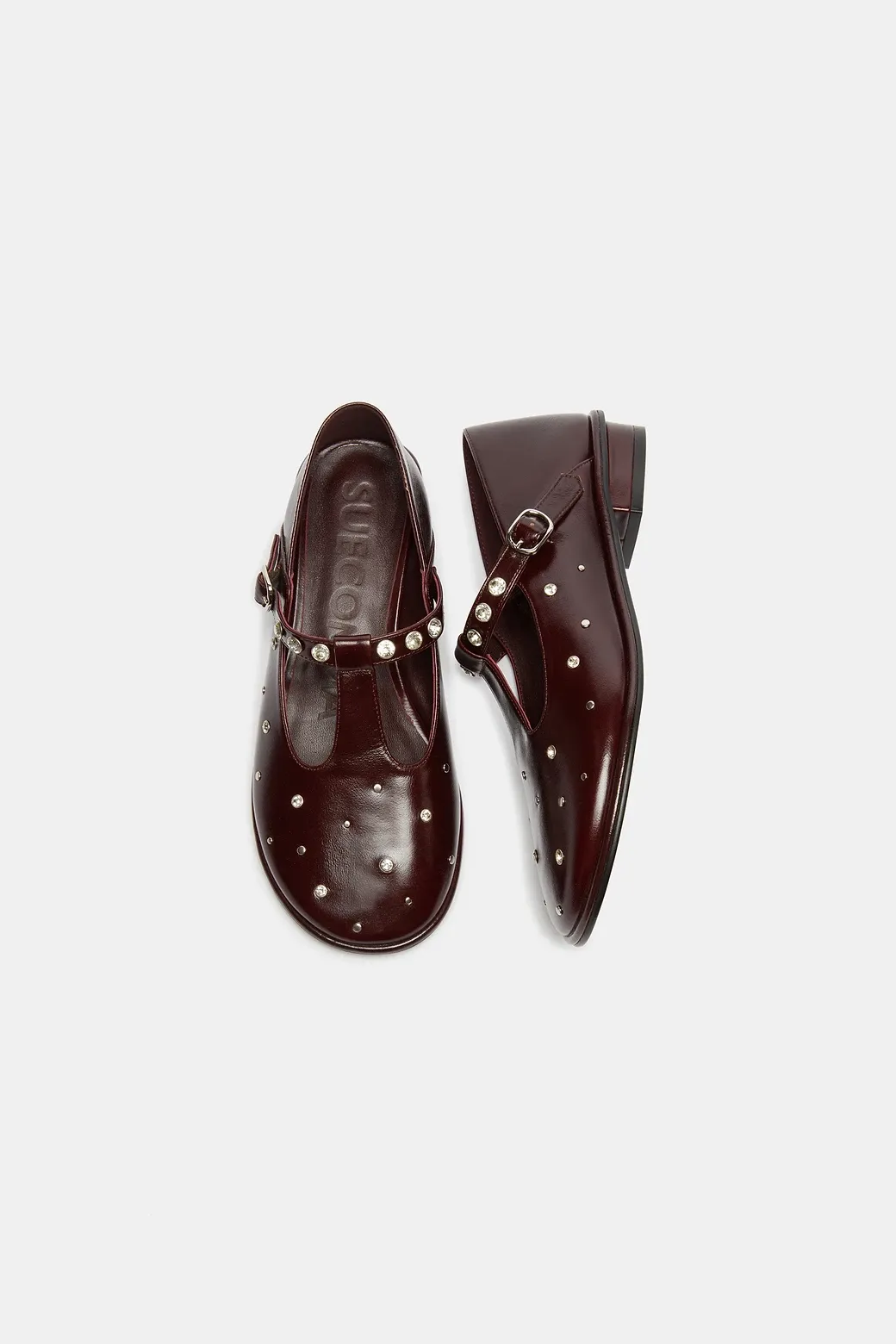 [롯데백화점] 슈콤마보니 Lune flats(wine) DG1DA26510WIN-J