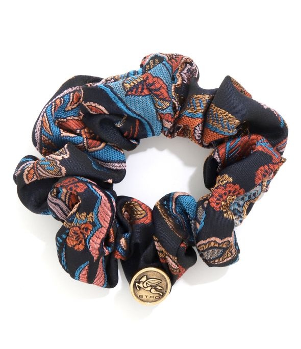 ETRO 26SS 로고 장식 스크런치 WF6D0005AQ406 S9883 4120044