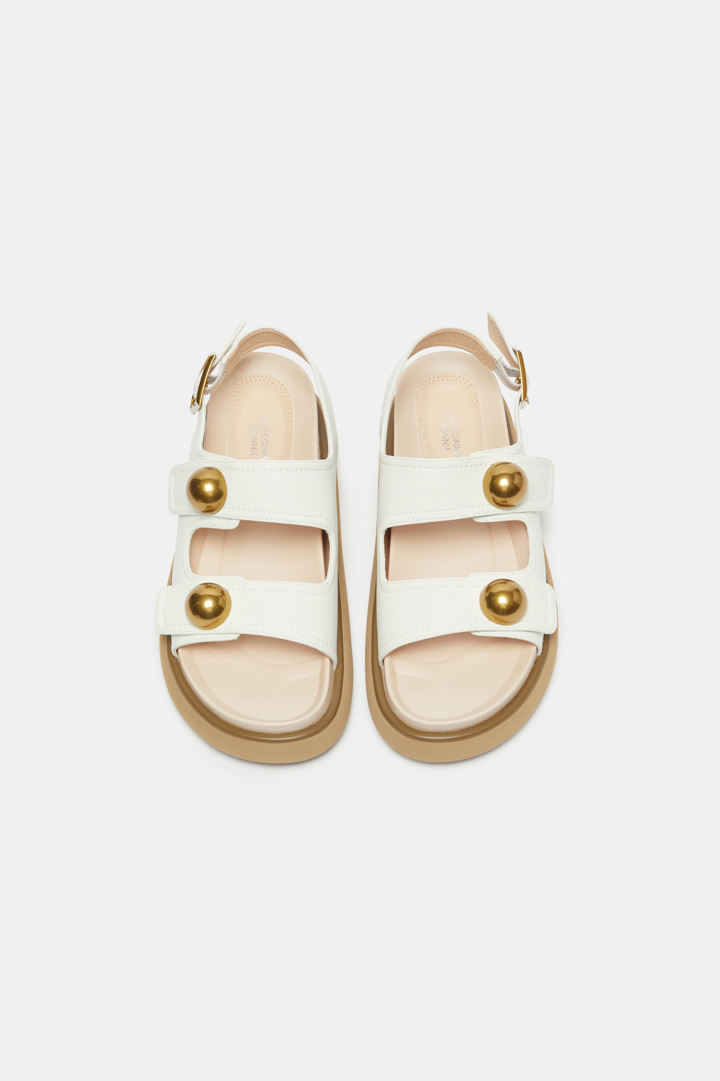 Gold Ball Sandals(Ivory) DQ2AM26004IVY / 아이보리