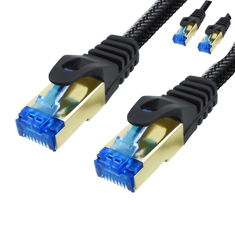 [탐니티원] CAT7 SFTP 랜케이블 1M 10G 연선 메쉬커버 LAN선 공유기랜선 컴퓨터랜선 기가바이트랜선 기가랜케이블