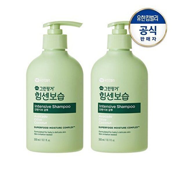 그린핑거 [그린핑거]힘센보습 인텐시브 샴푸300mlX2