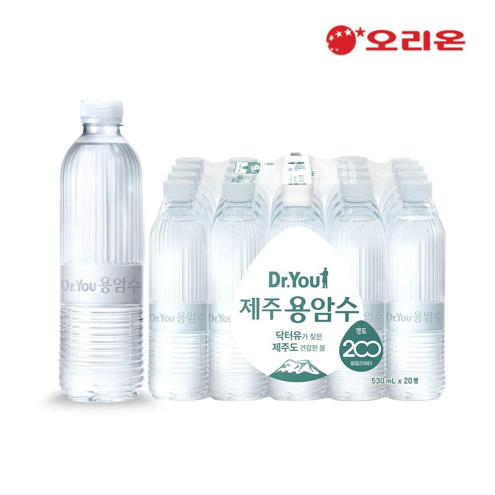오리온 닥터유 제주용암수 무라벨 530ml x 80pet
