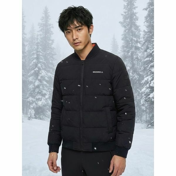(현대Hmall) [하프클럽/머렐]웜바운드 경량 덕 다운 점퍼 블랙 MLU2D4DW1906-BLK