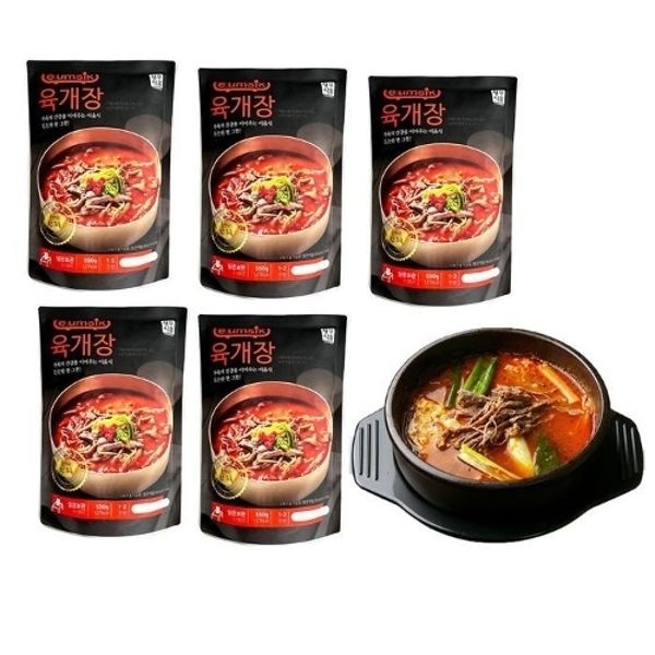청우식품 이음식 육개장 550g 5개