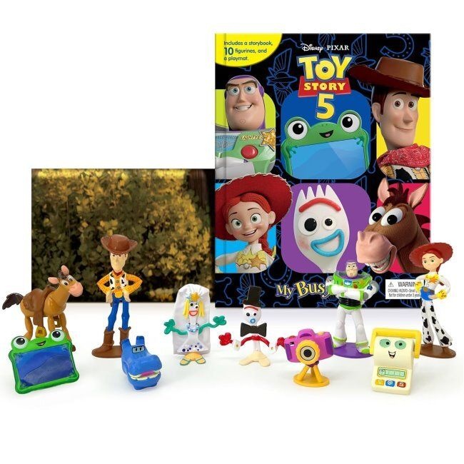 [예약판매] DisneyPixar Toy Story 5 My Busy Books - 디즈니 픽사 토이스토리 5 비지북 피규어 책 Phidal (792876)