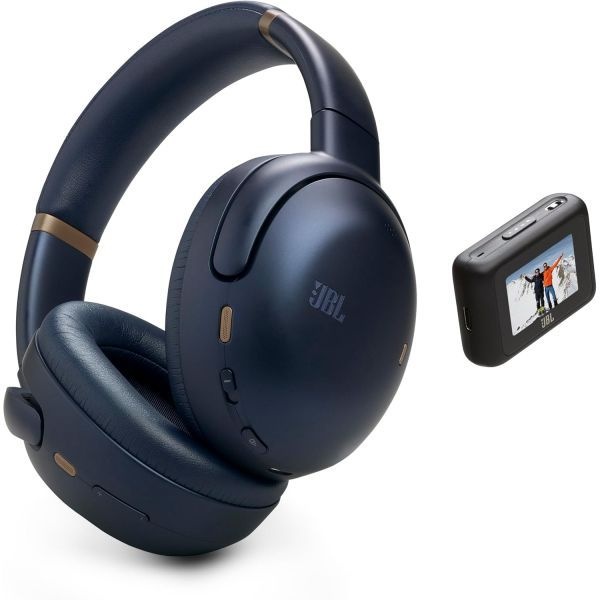 [해외] JBL 투어 원 M3 스마트 TX 노이즈 캔슬링 헤드폰 블루 TX는 모든 오디오 소스에 연결 가능 전설적인 프로 사운드를