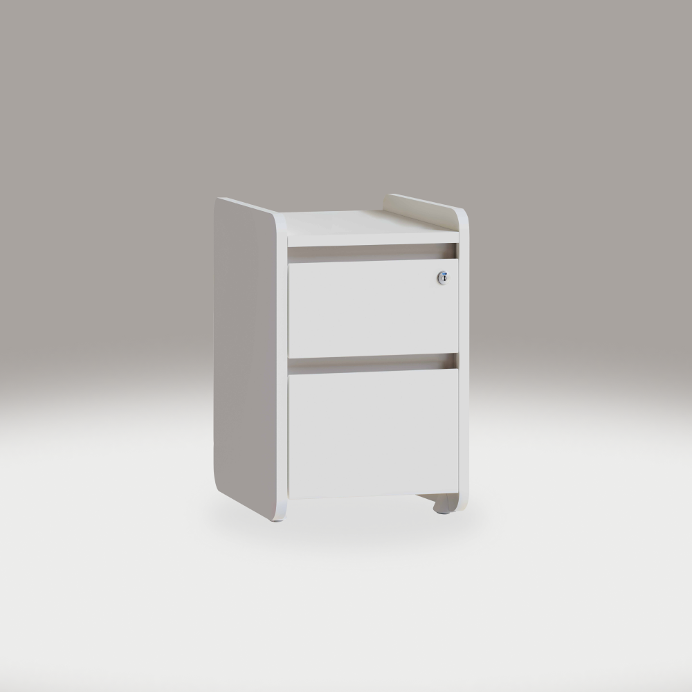 퍼시스 M302+ 2단 이동서랍 일반키 FKP0302 WW