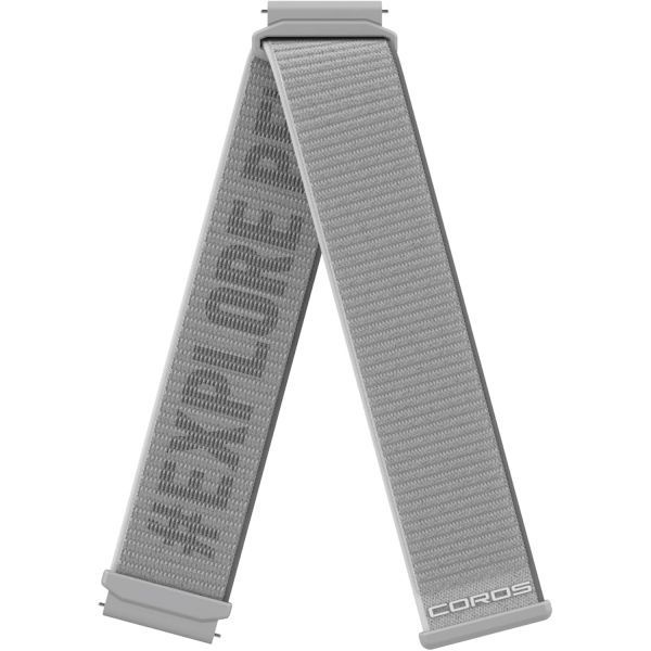 [해외] COROS 코로스 22mm 시계 밴드 APEX Pro 2 PACE 3 46mm 4 42mm 와만 호환됩니다 회색 나일론 203122