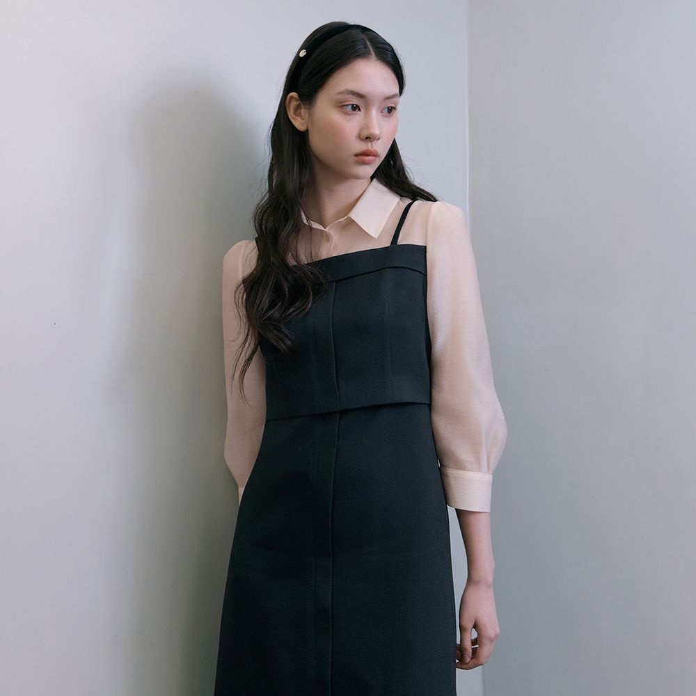 [26 S/S] 레이어드 롱 원피스 ITQ5ZOP460
