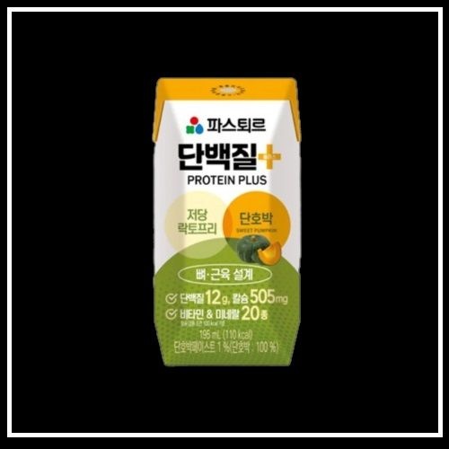 파스퇴르 단백질플러스 단호박맛 (195ML)