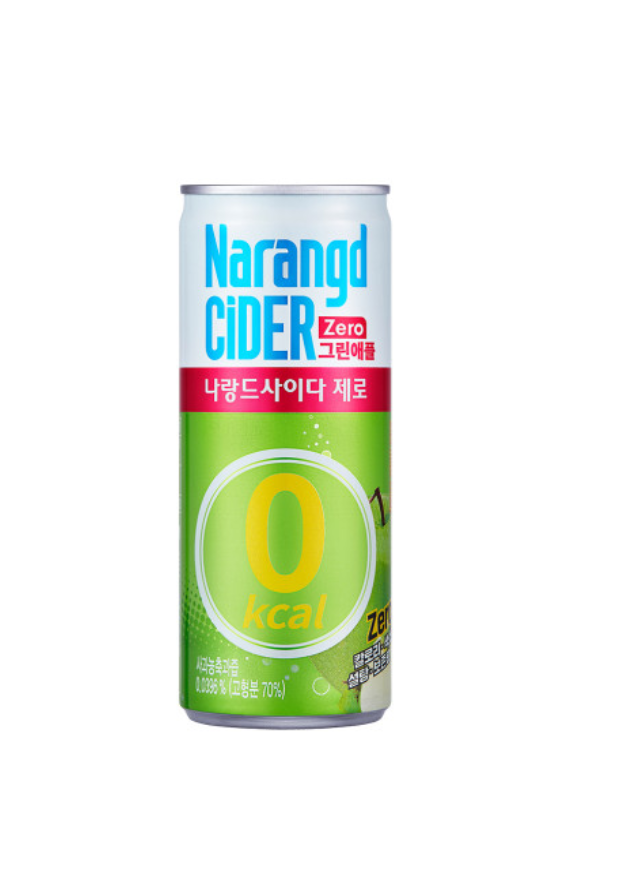 나랑드 사이다 제로 그린애플 245ml