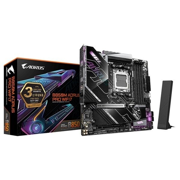 GIGABYTE B850M AORUS PRO WIFI7 제이씨현 A B850M-ATX 4168960