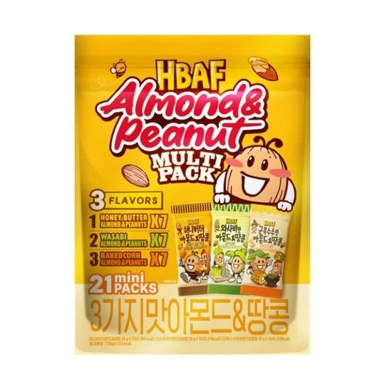 3가지맛 아몬드 땅콩 735g