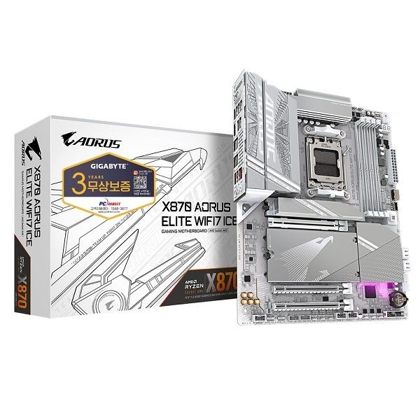 UnKnown GIGABYTE X870 AORUS ELITE WIFI7 ICE 피씨디렉트 A X870ATX 4164612
