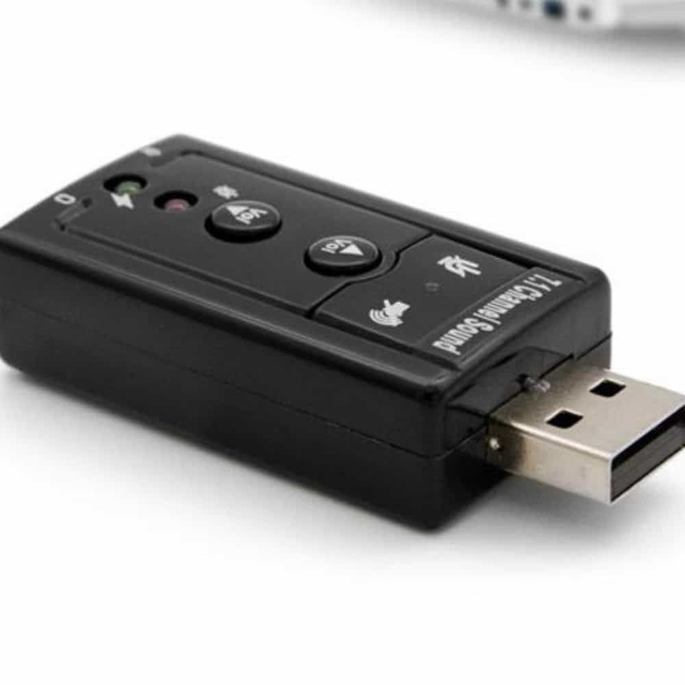 [컴스마트]USB사운드카드 게이밍기어 USB 오디오 컨버터