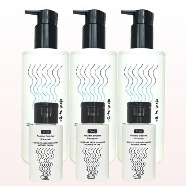 가히 공주부양 공중부양 샴푸 볼륨부스터 샴푸 500ml 3개+30ml...